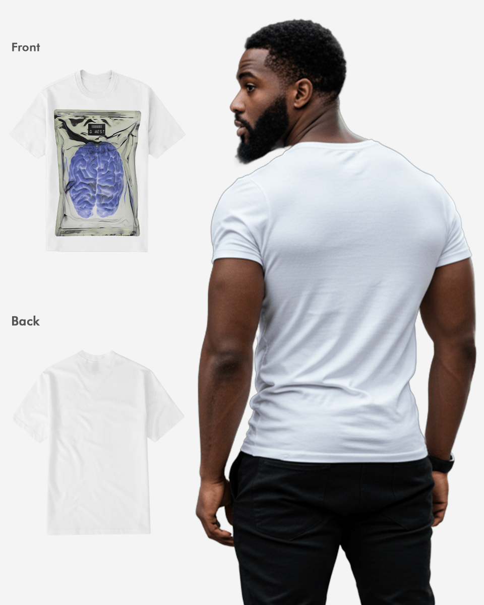 G West Brain Bag Black Tee - G West