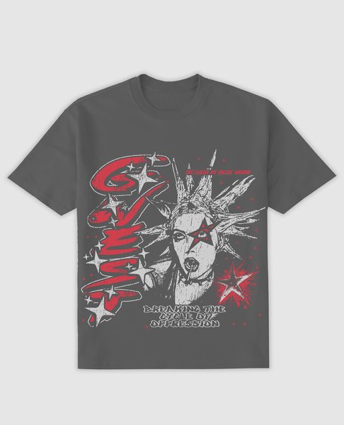 G West Breaking the Cycle Acid Wash Tee GWDSAP9095 - G West