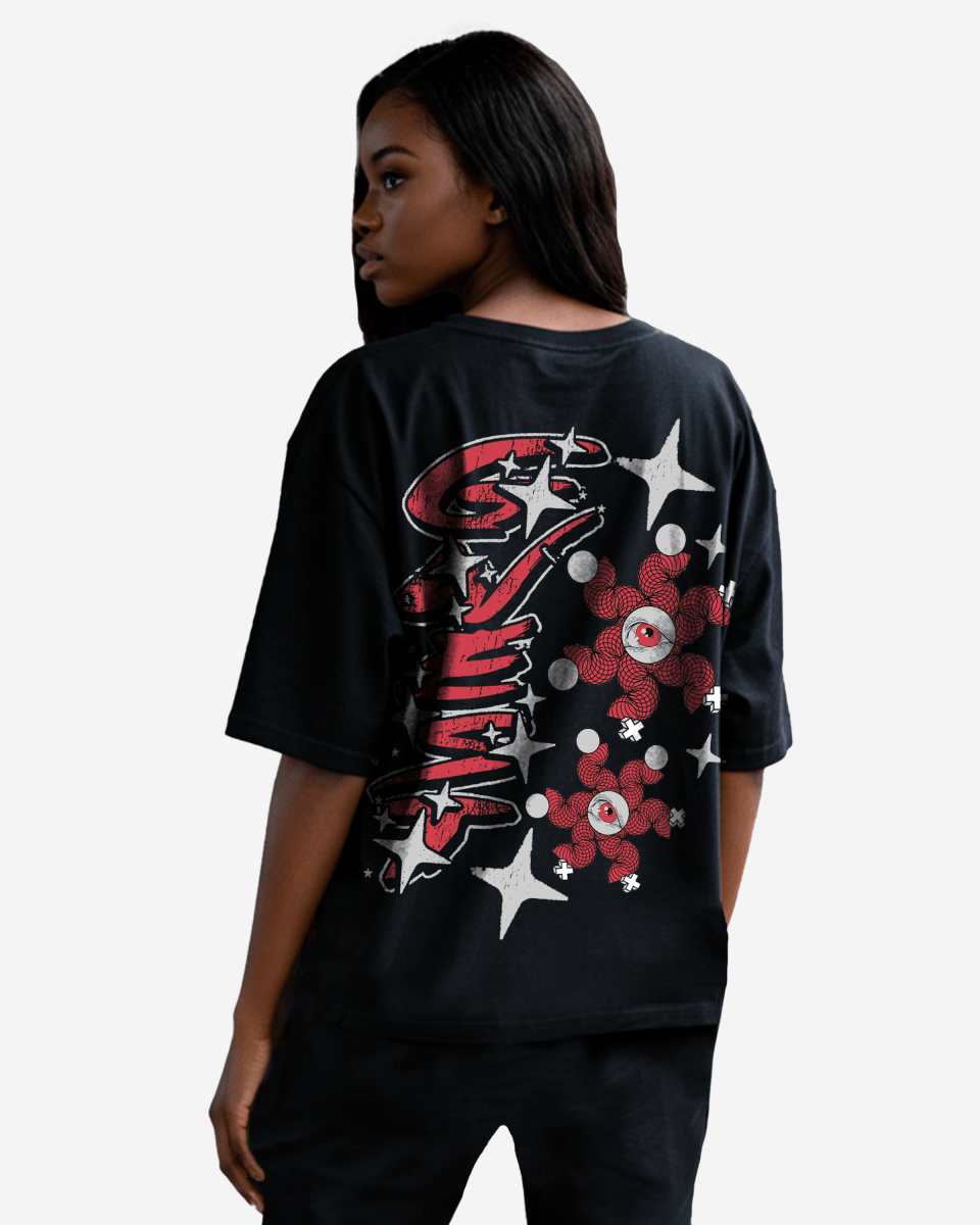G West Breaking the Cycle Double Sided Premium Oversized Tee - WOMEN - G West