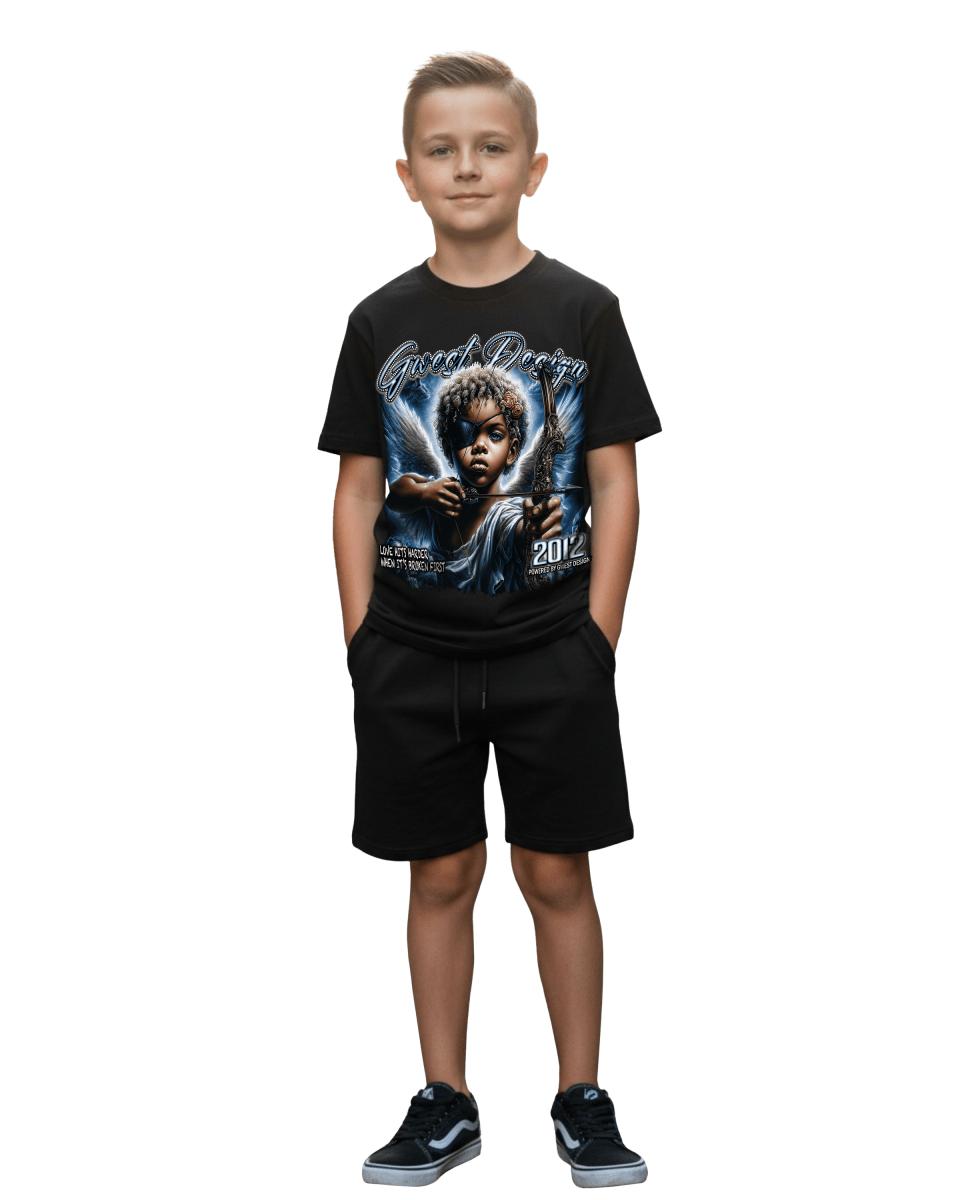 G West Broken Angel Kids T-Shirt - G West