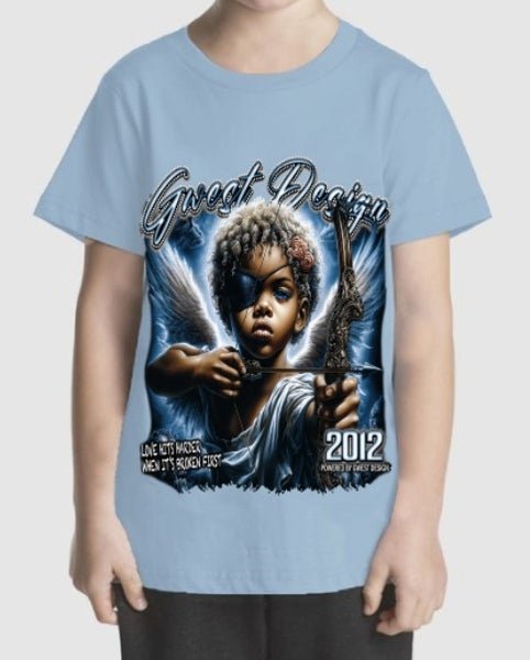 G West Broken Angel Kids T-Shirt - G West
