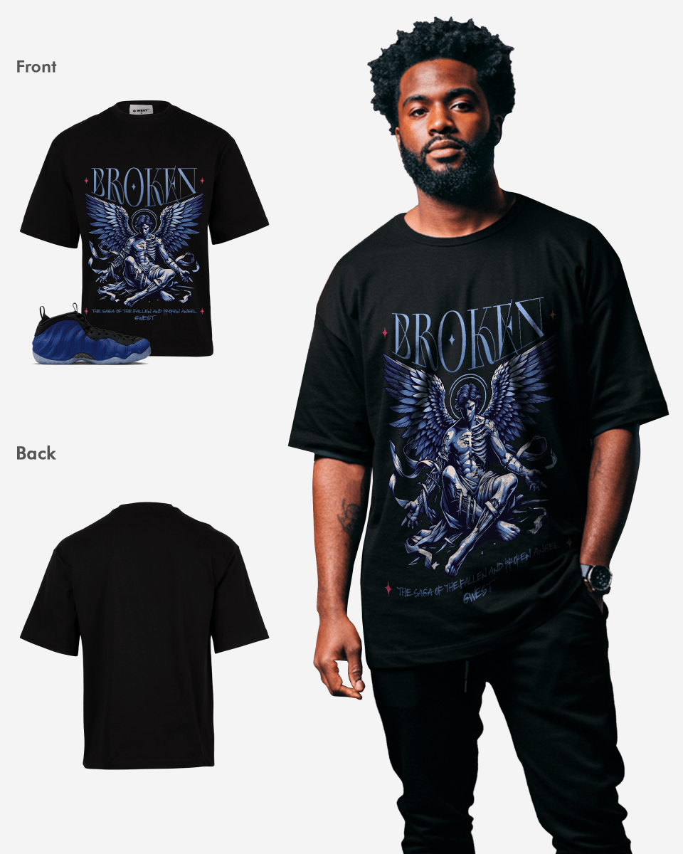 G West Broken Oversized Men's T-Shirt - G West