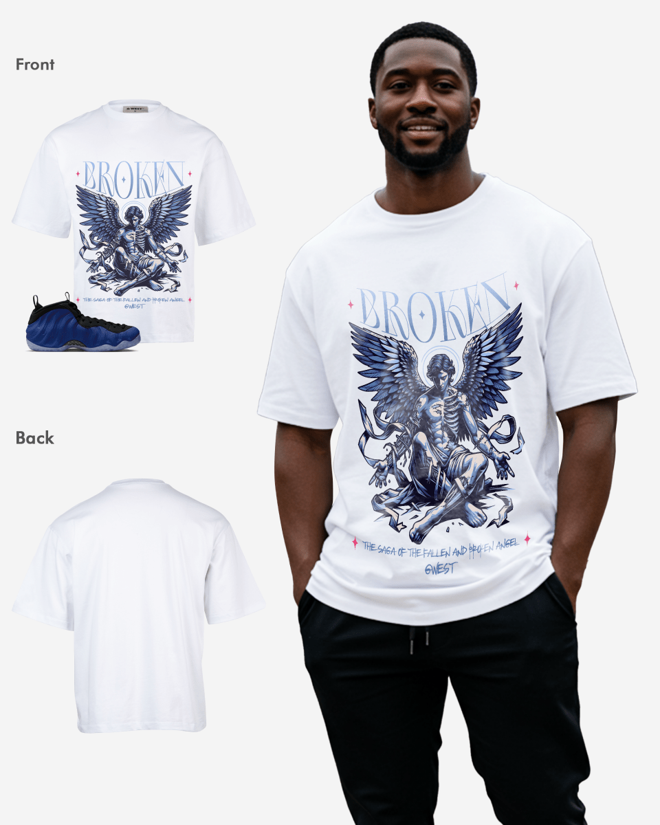 G West Broken Oversized Men's T-Shirt - G West