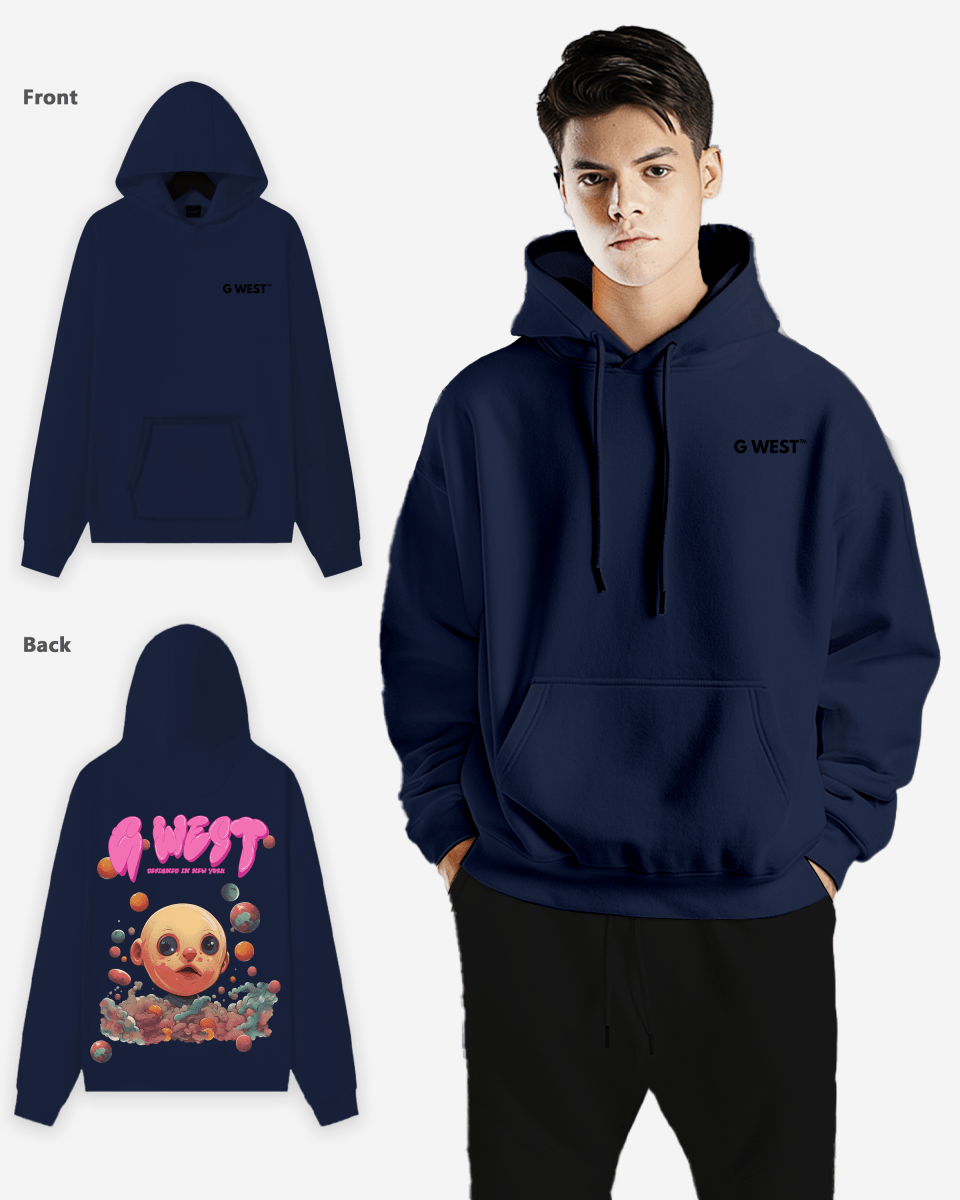 G West Bubble Gum Baby Heavy Premium Hoodie - 6 Colors - G West