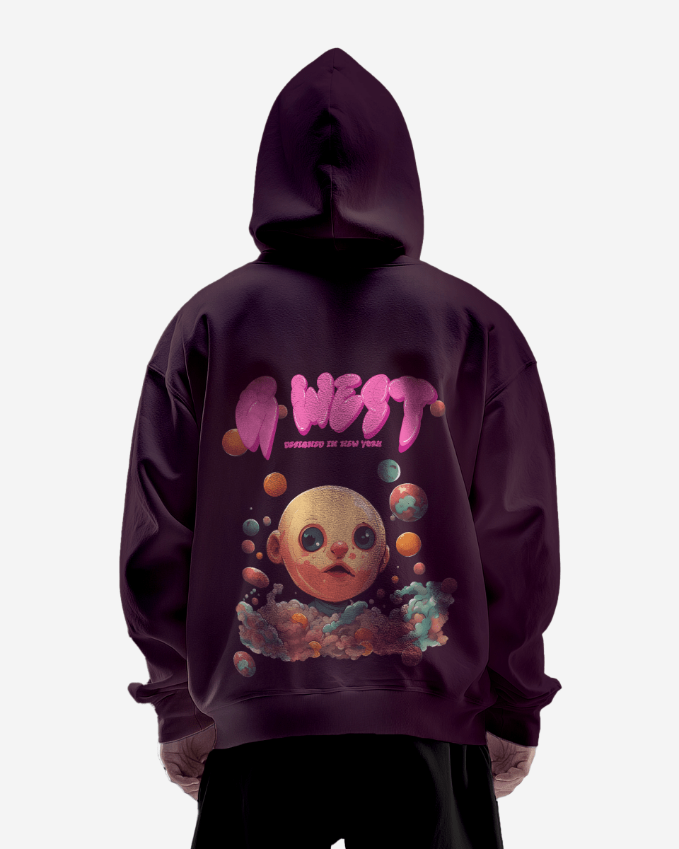 G West Bubble Gum Baby Heavy Premium Hoodie - 6 Colors - G West