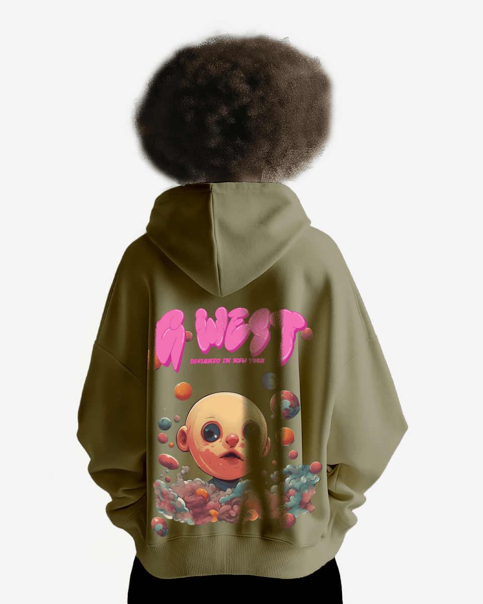 G West Bubble Gum Baby Heavy Premium Hoodie - 6 Colors - G West