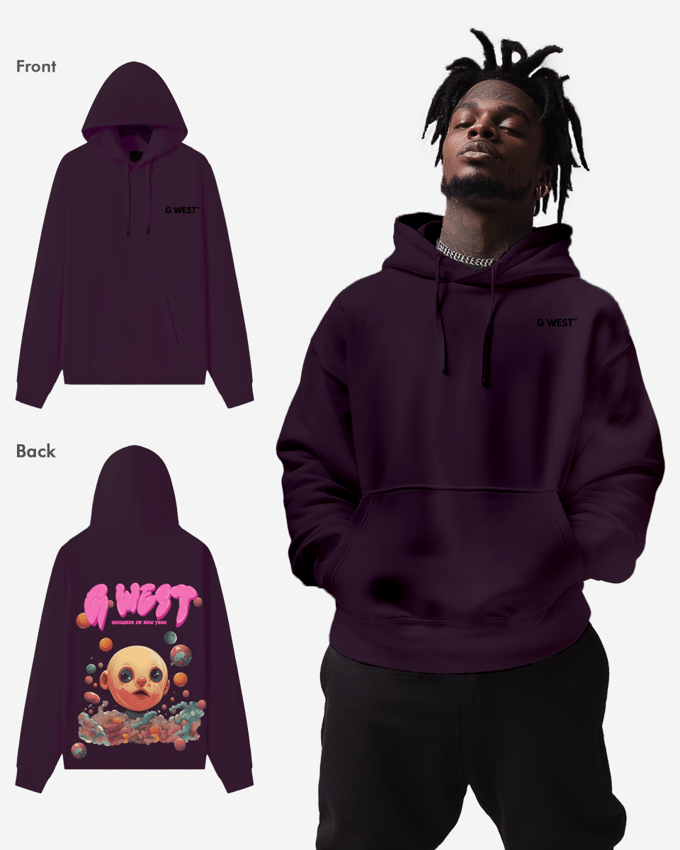 G West Bubble Gum Baby Heavy Premium Hoodie - 6 Colors - G West