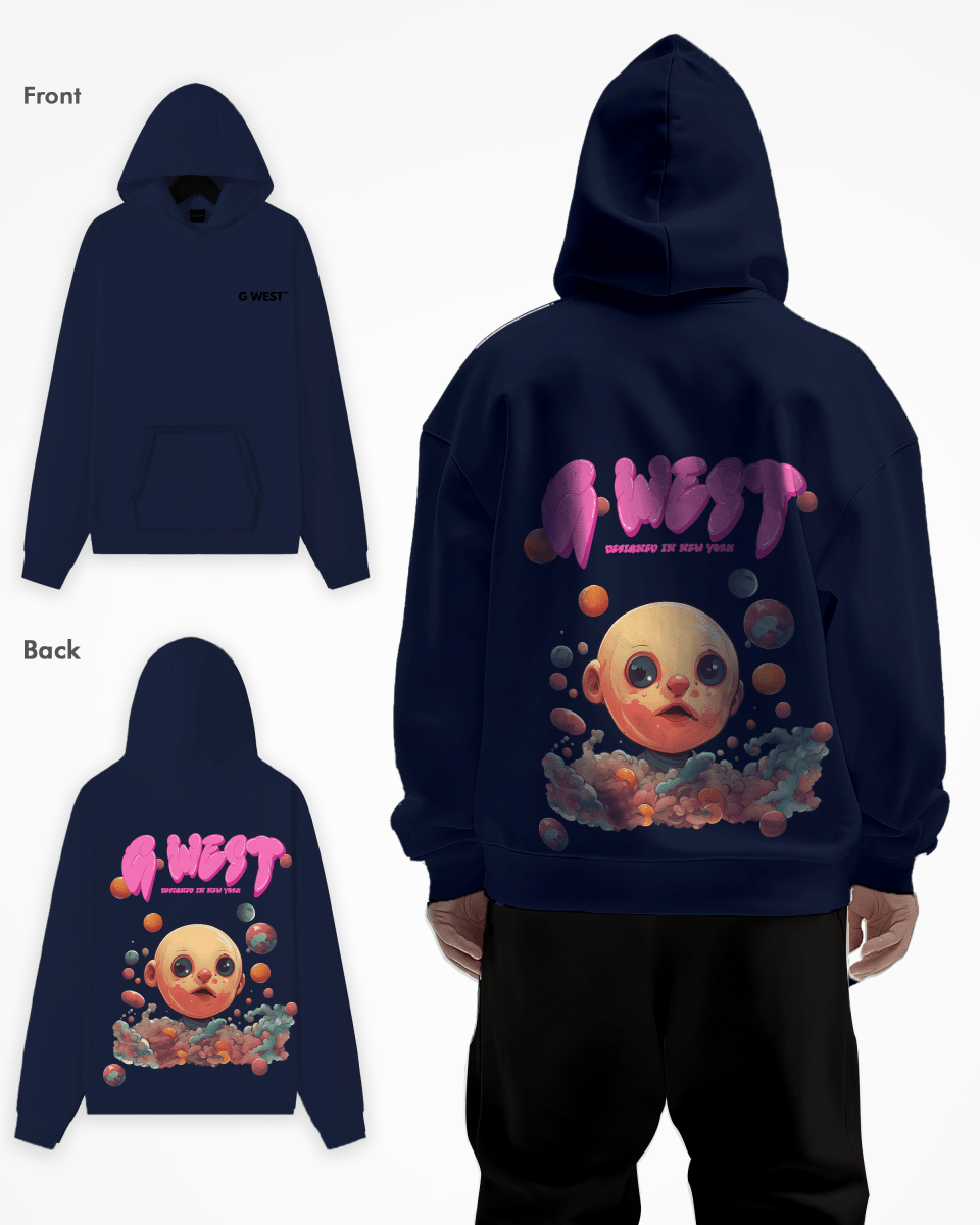 G West Bubble Gum Baby Heavy Premium Hoodie - 6 Colors - G West