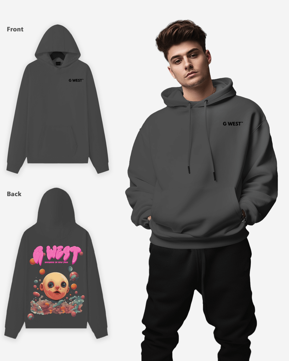 G West Bubble Gum Baby Heavy Premium Hoodie - 6 Colors - G West