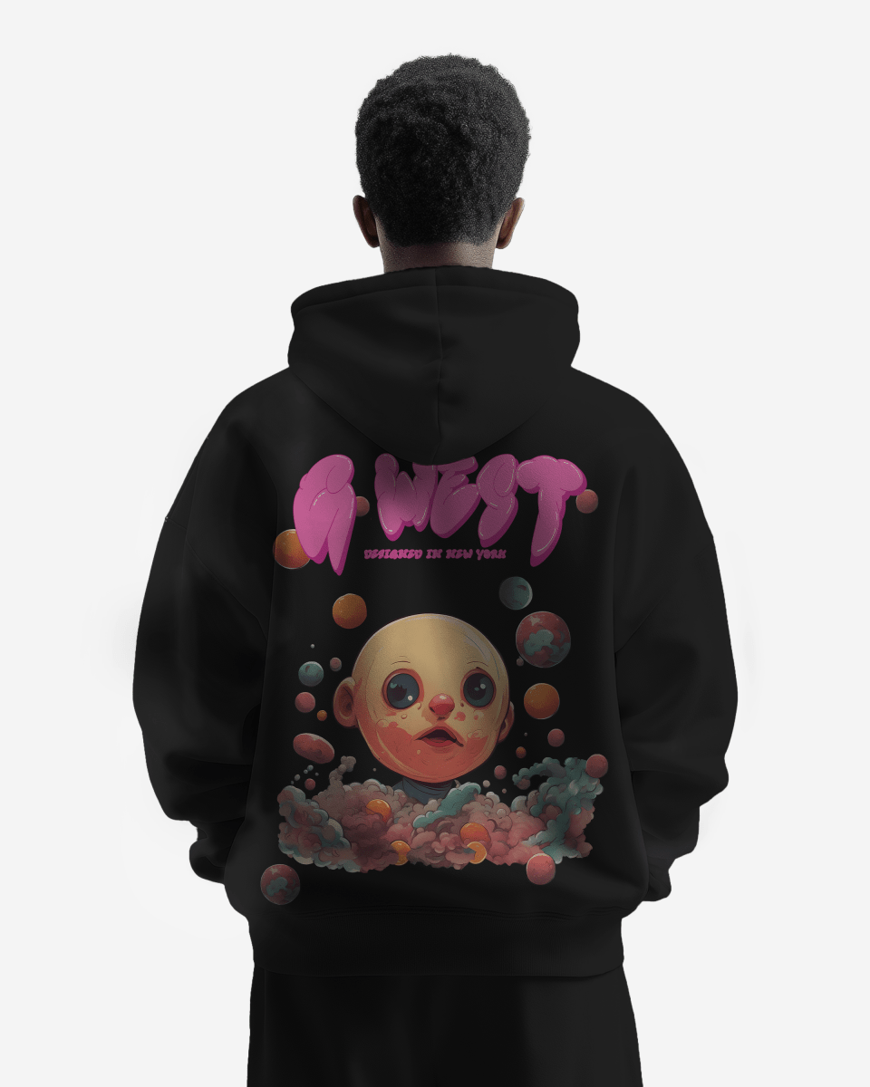 G West Bubble Gum Baby Heavy Premium Hoodie - 6 Colors - G West