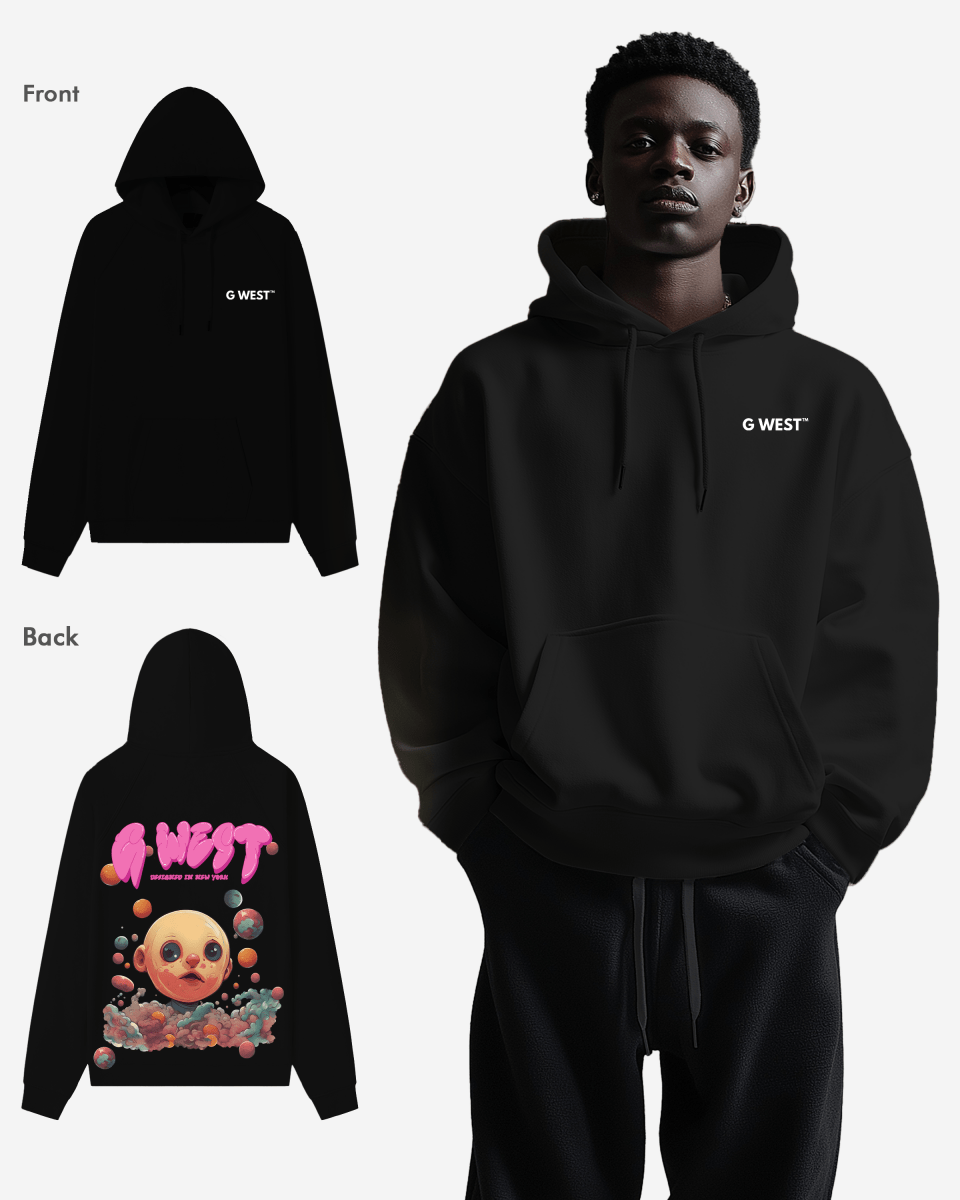 G West Bubble Gum Baby Heavy Premium Hoodie - 6 Colors - G West