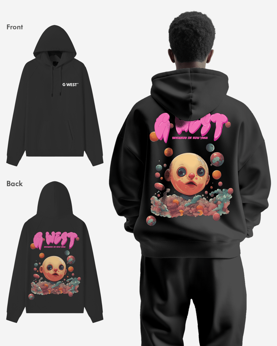 G West Bubble Gum Hoodie Mens Style : Gwhlhd9008 - 4 Colors - G West