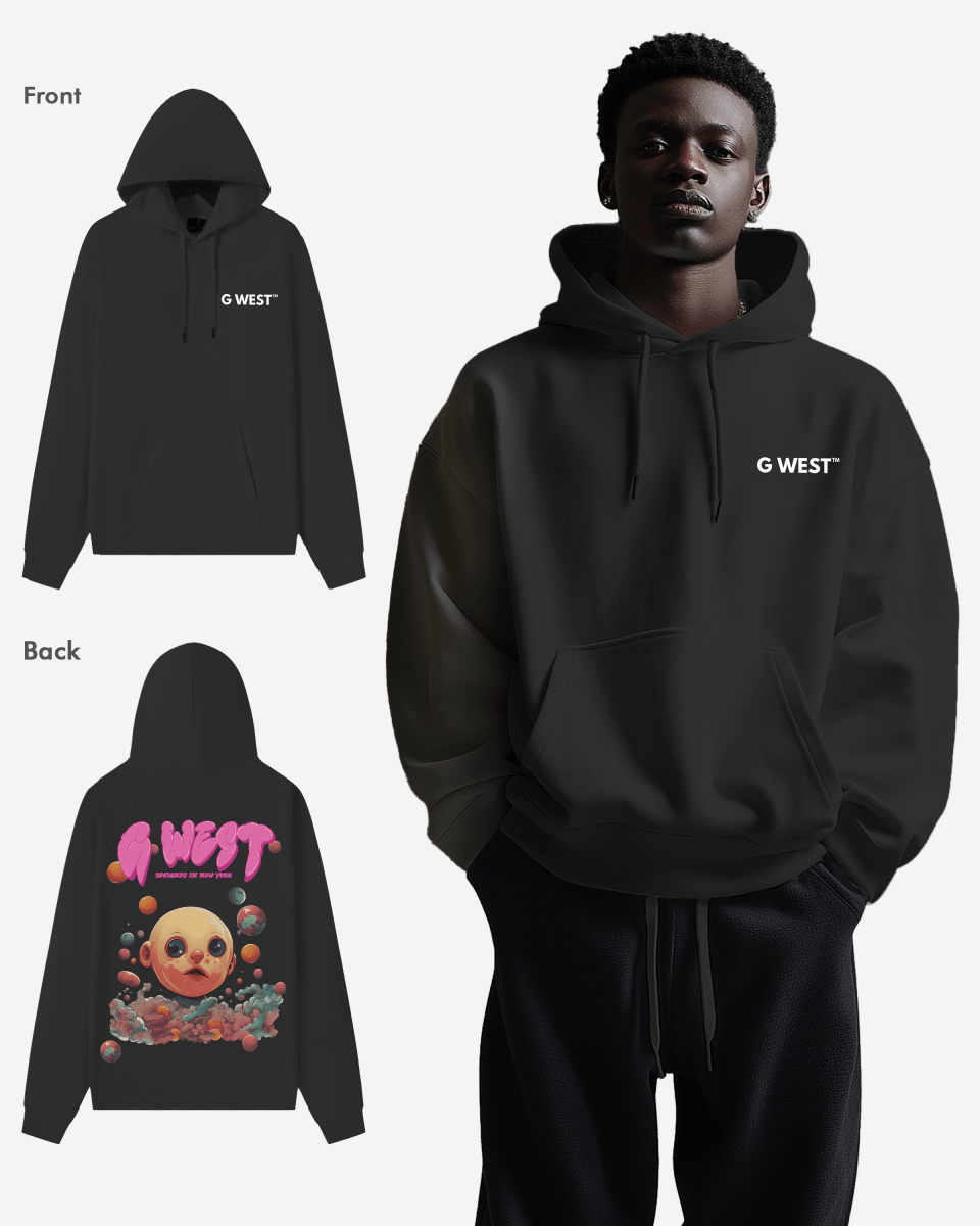 G West Bubble Gum Hoodie Mens Style : Gwhlhd9008 - 4 Colors - G West