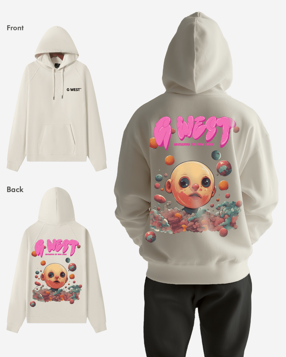 G West Bubble Gum Hoodie Mens Style : Gwhlhd9008 - 4 Colors - G West