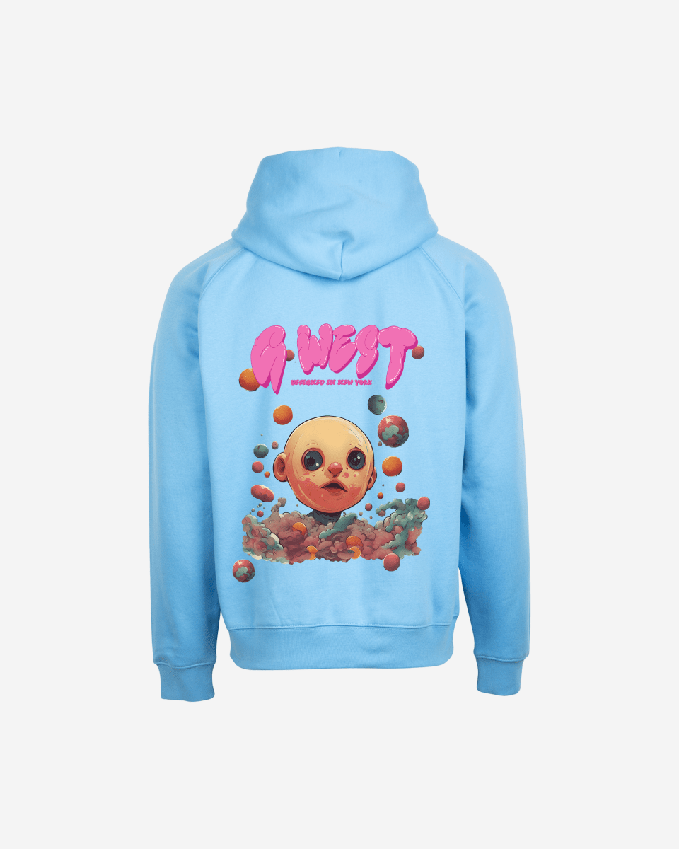 G West Bubble Gum Hoodie Mens Style : Gwhlhd9008 - 4 Colors - G West