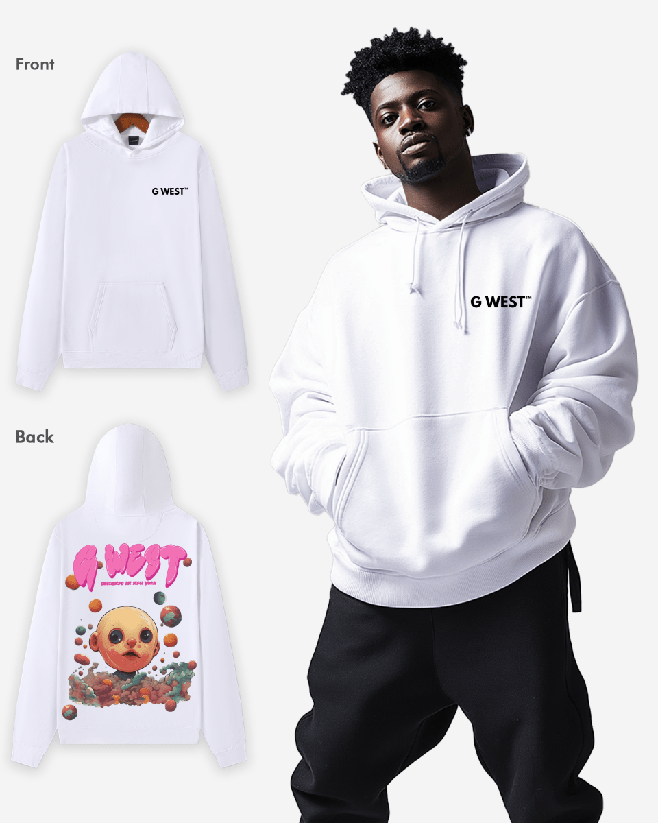 G West Bubble Gum Hoodie Mens Style : Gwhlhd9008 - 4 Colors - G West