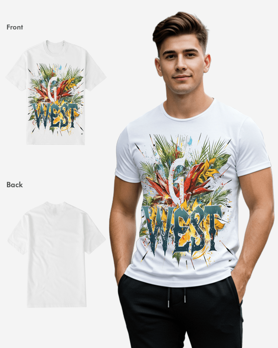 G WEST CALI VIBES TEE - G West