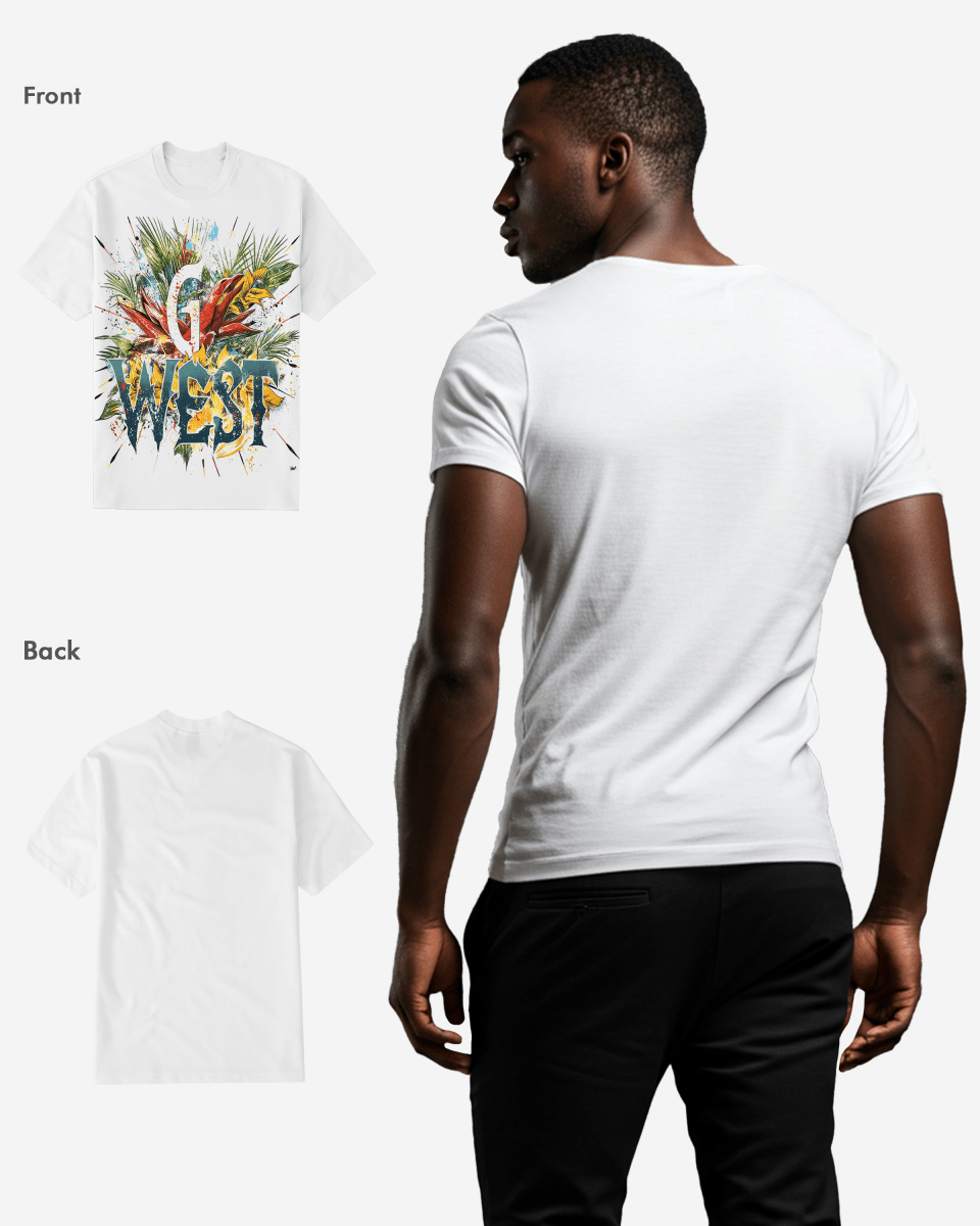 G WEST CALI VIBES TEE - G West