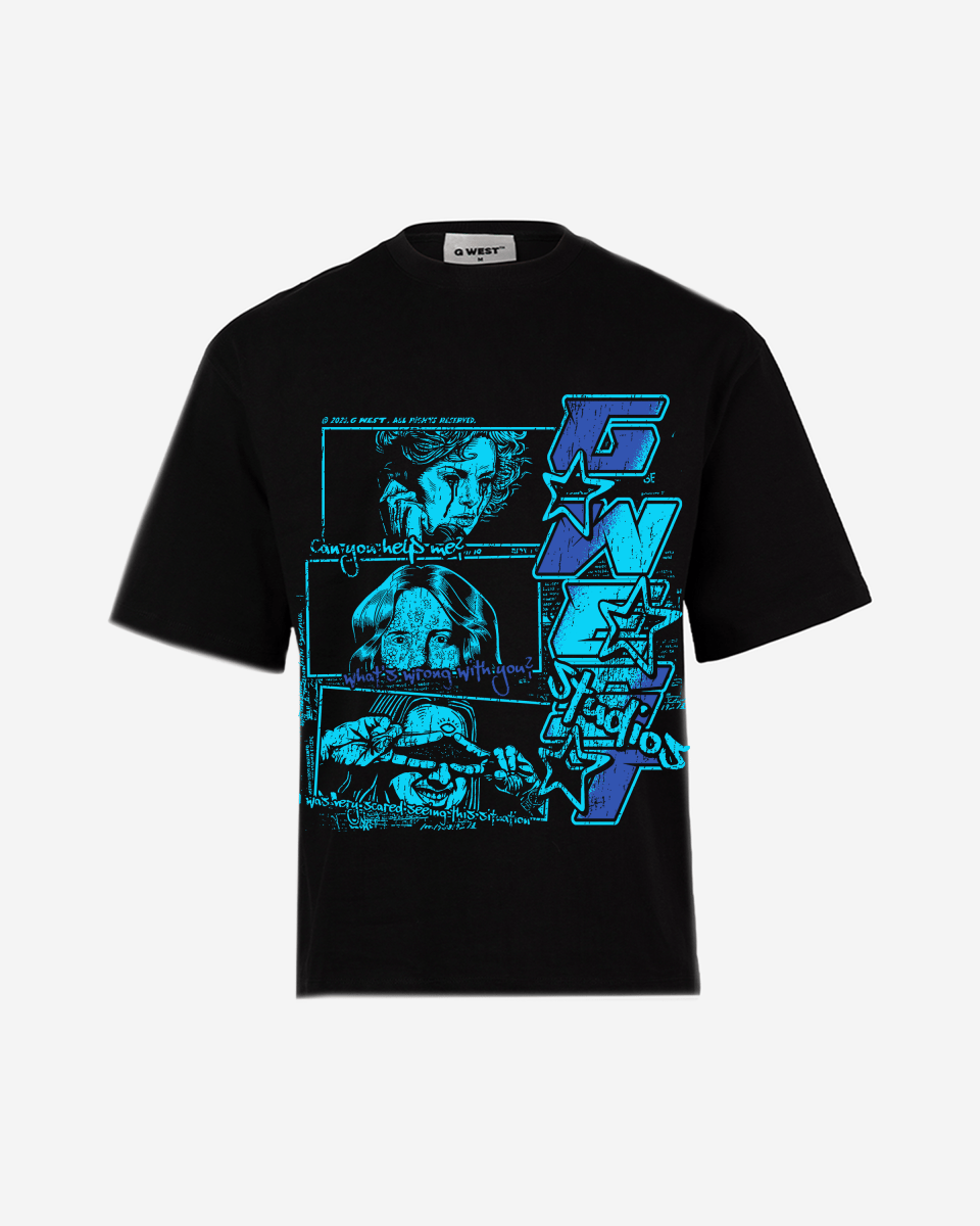 G West Can You Help Me Big And Tall Oversized T-Shirt - G West