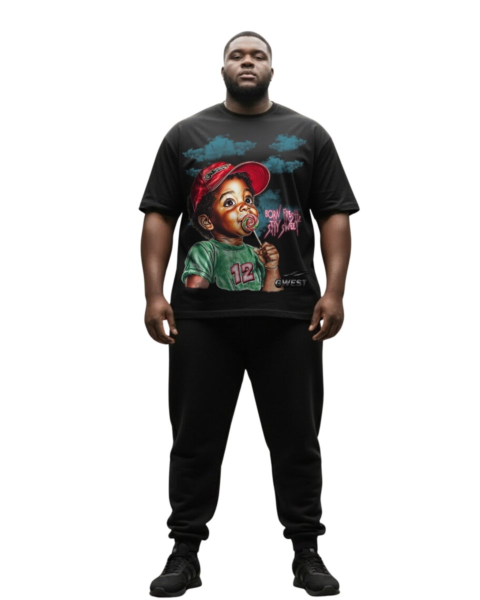 G West Candy Kid Men's Big And Tall T-Shirt - G West