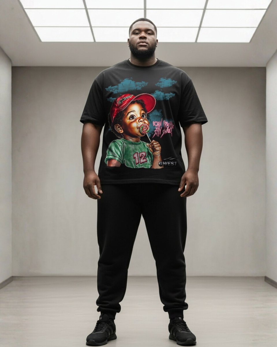 G West Candy Kid Men's Big And Tall T-Shirt - G West