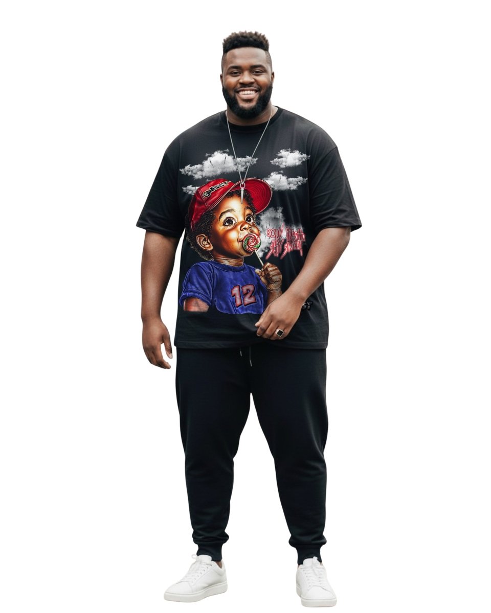 G West Candy Kid Men's Big And Tall T-Shirt - G West