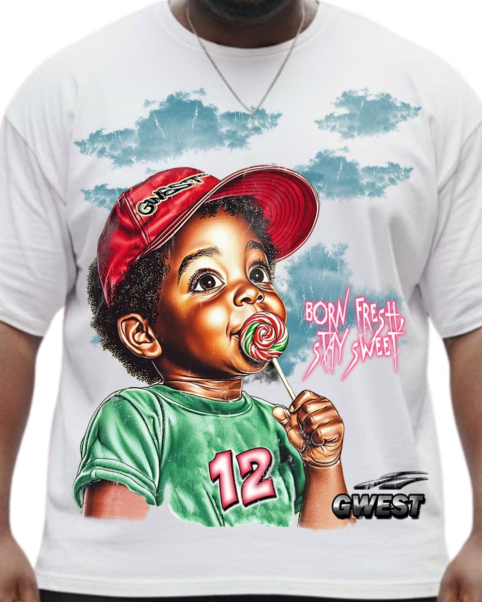 G West Candy Kid Men's Big And Tall T-Shirt - G West