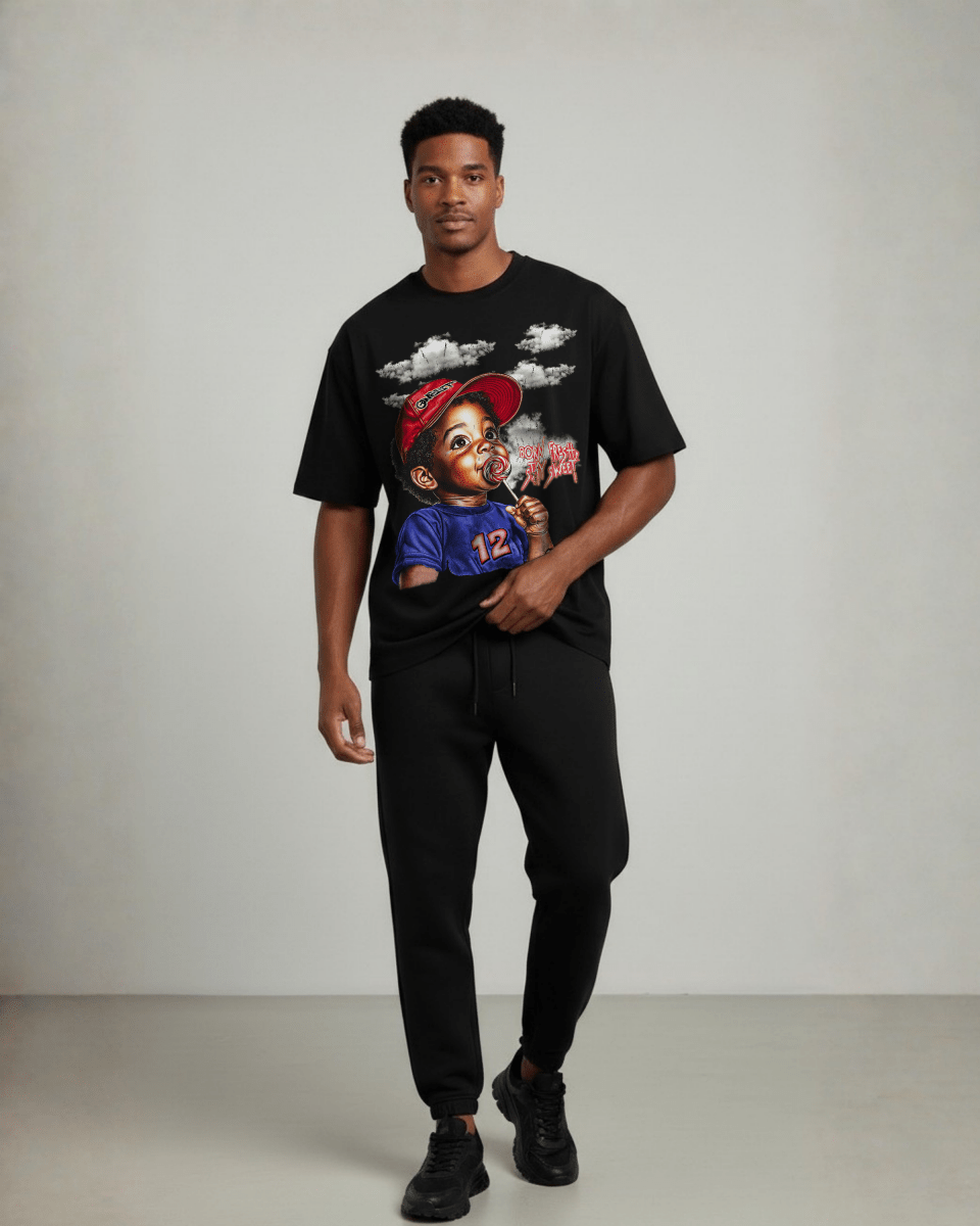 G West Candy Kid Oversized Men's T-Shirt - G West