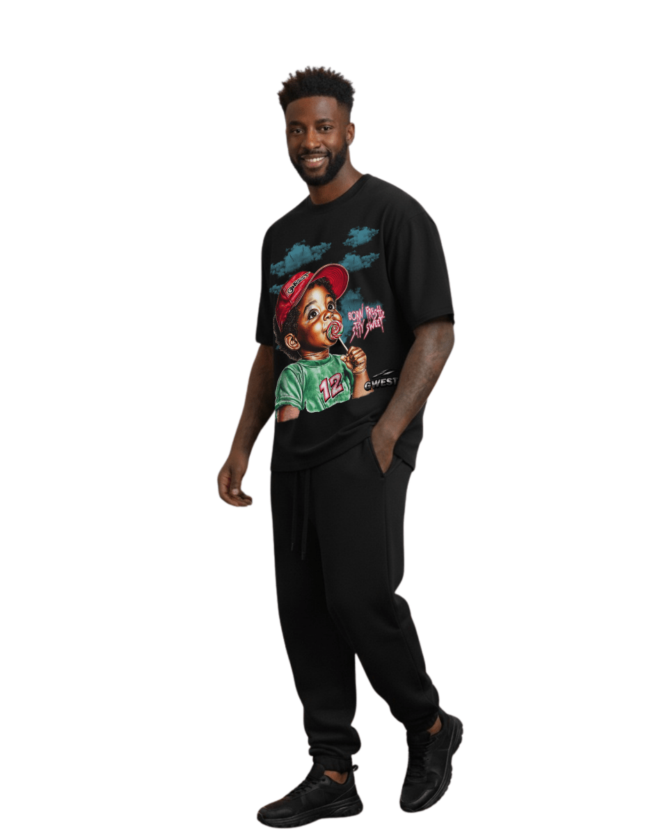 G West Candy Kid Oversized Men's T-Shirt - G West