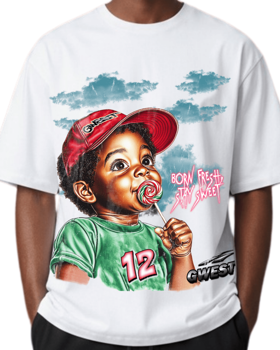G West Candy Kid Oversized Men's T-Shirt - G West