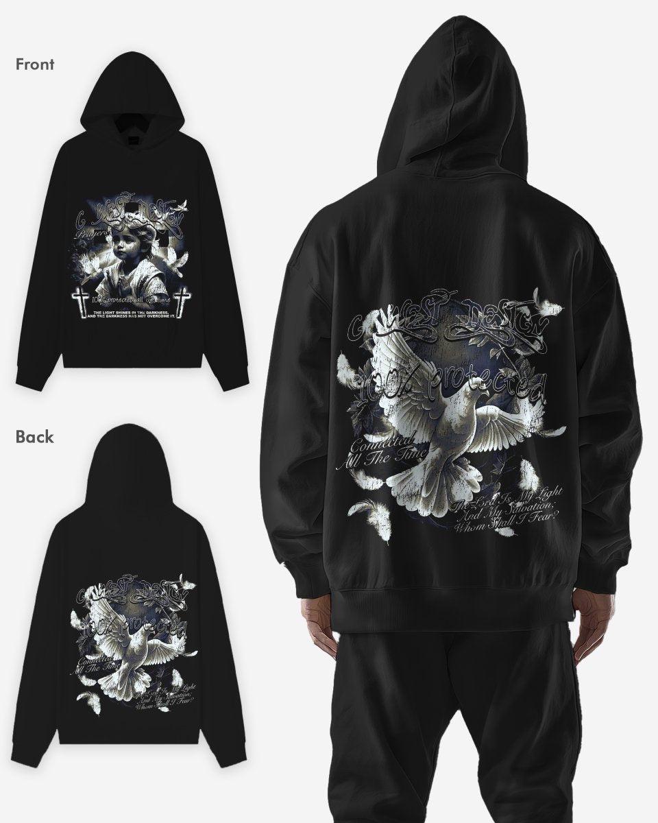 G West Connected All The Time Oversize Hoodie - G West