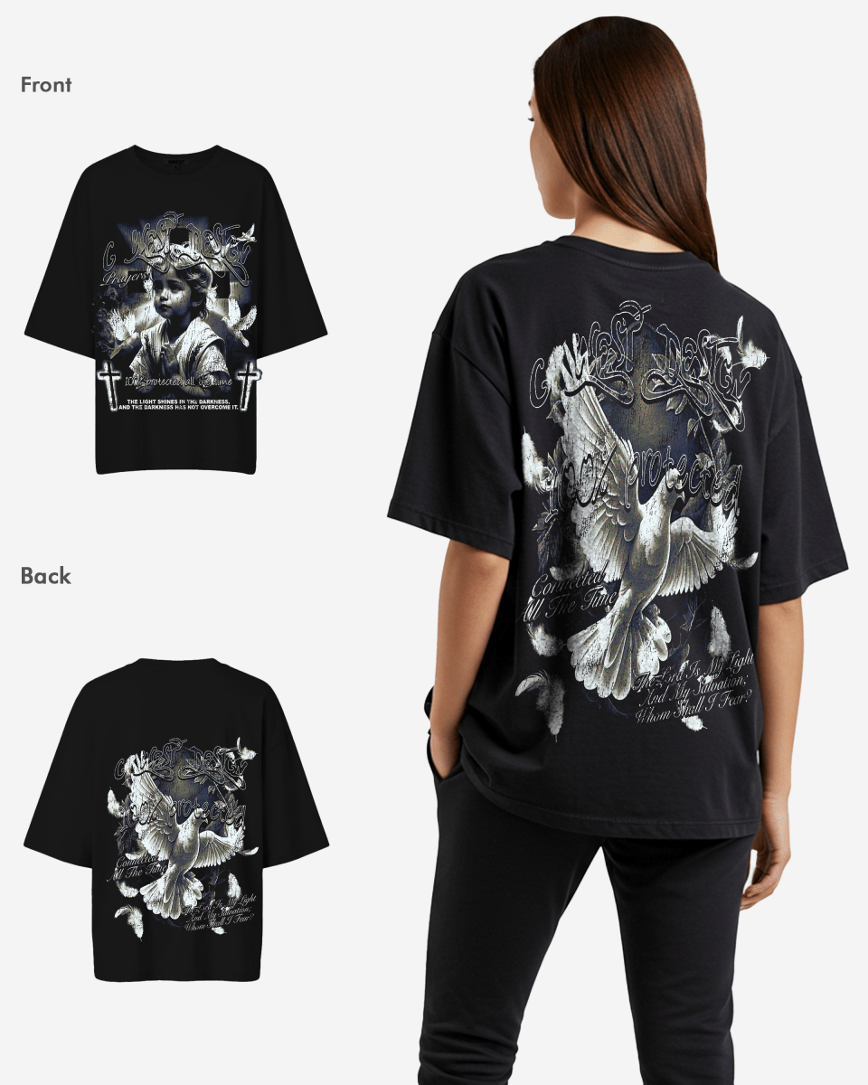 G West Connected All The Time Premium Oversized Tee - WOMEN - G West