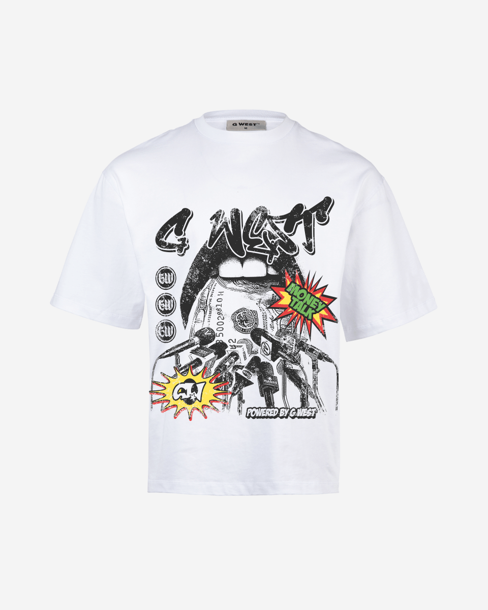 G West Currency Talks Big And Tall Oversized T-Shirt - G West