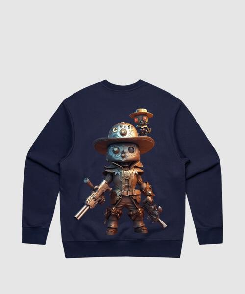G West Dallas Cowboy Heavy Premium Crewneck - 6 Colors - G West