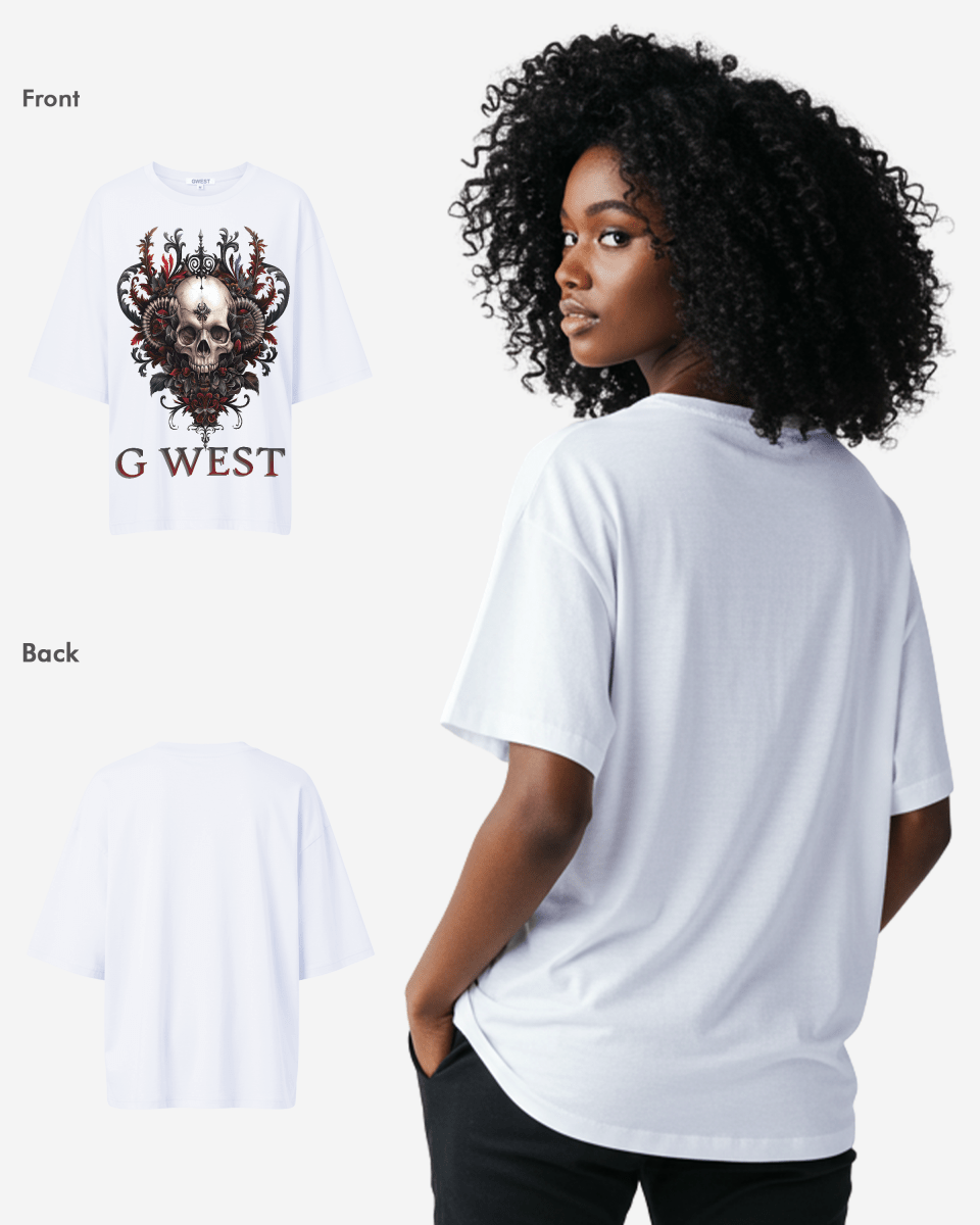 G West Dead Devil Oversized Tee - WOMEN - G West
