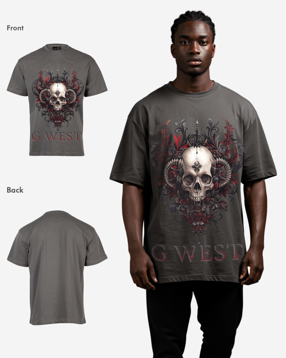 G West Dead Devil Oversized Tee - G West
