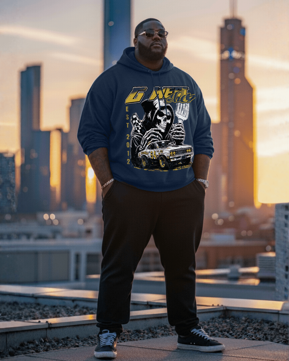 G West Death Drift Big And Tall Hoodie - G West
