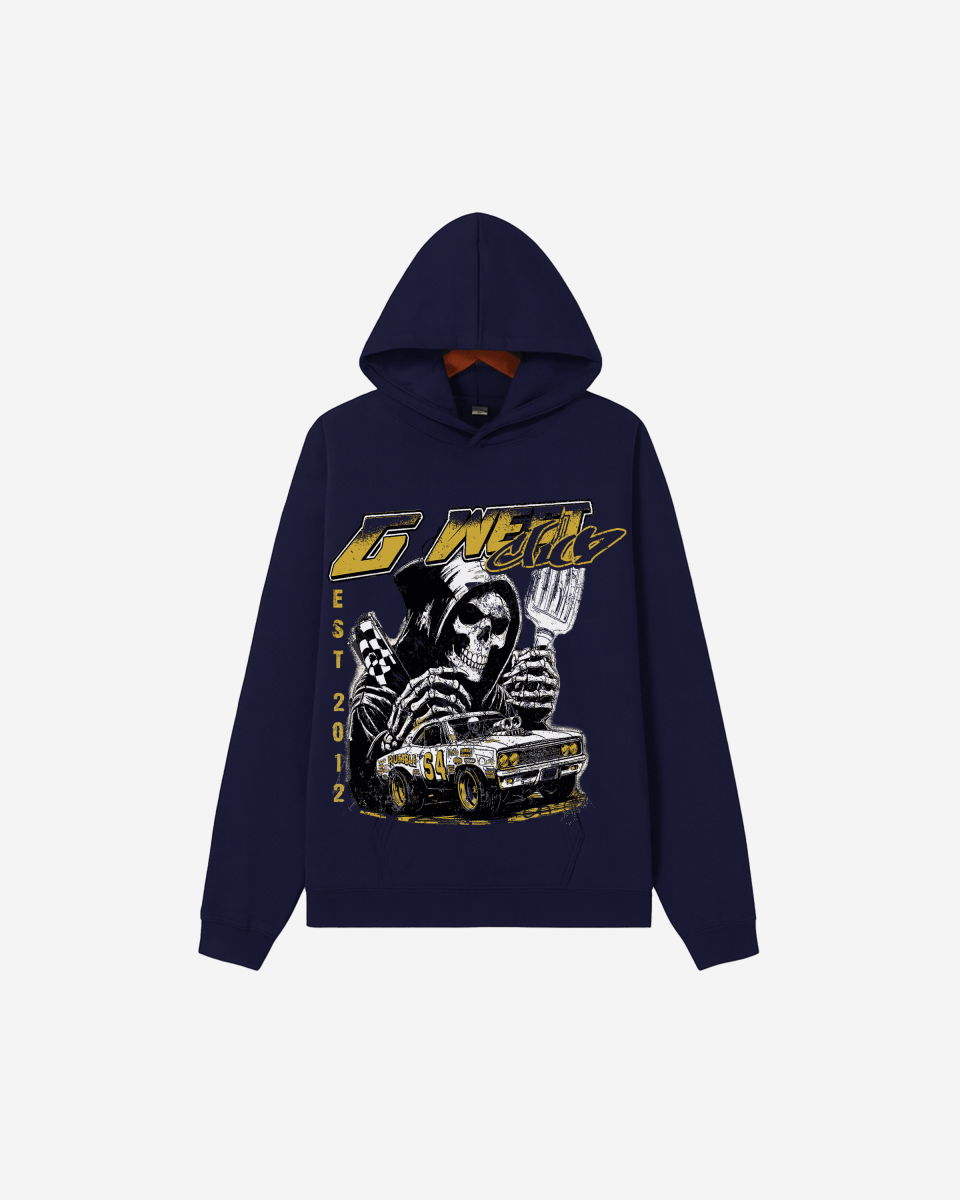 G West Death Drift Big And Tall Hoodie - G West