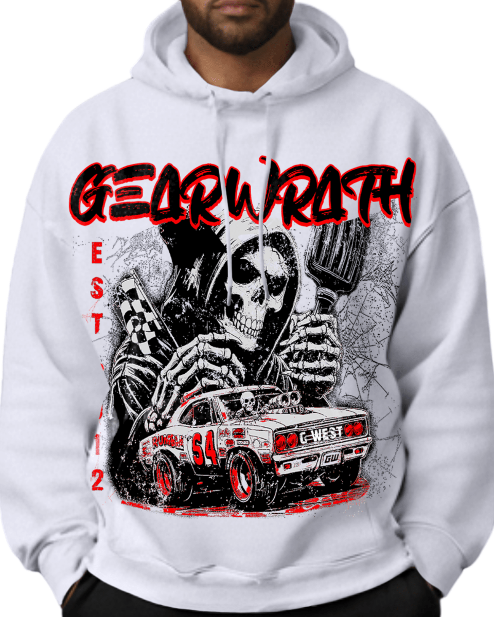 G West Death Drift Oversized Men's Hoodie - G West