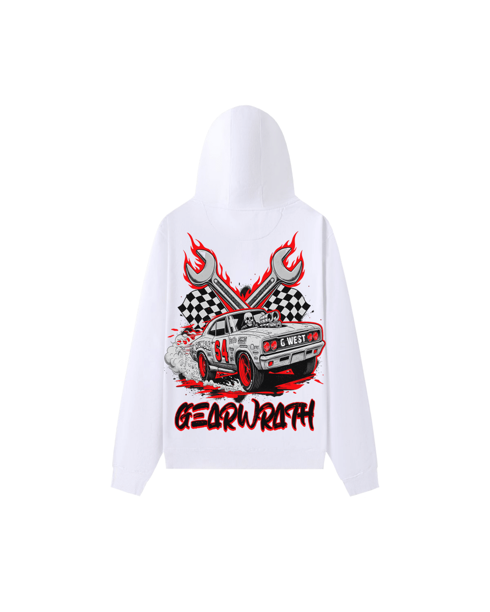 G West Death Drift Oversized Men's Hoodie - G West