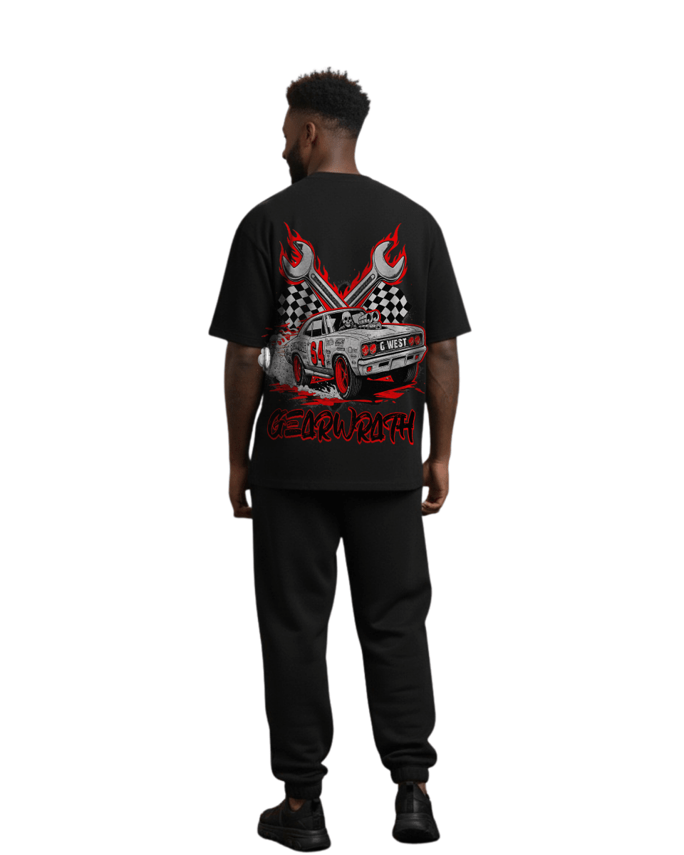 G West Death Drift Oversized Men's T-Shirt - G West