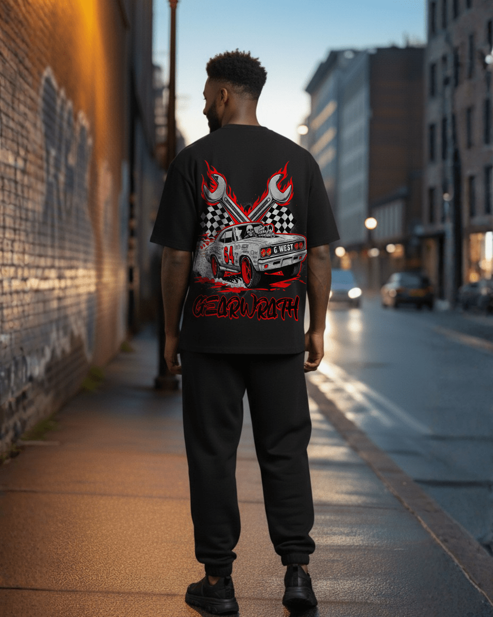 G West Death Drift Oversized Men's T-Shirt - G West