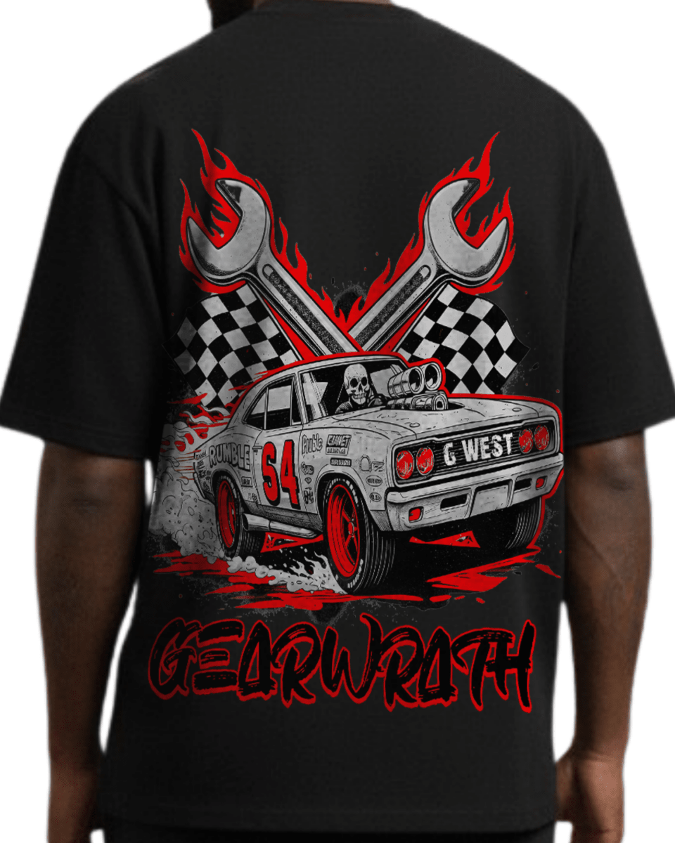 G West Death Drift Oversized Men's T-Shirt - G West