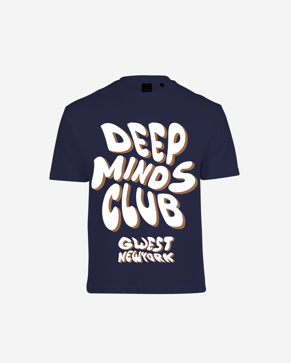 G West Deep Minds Club Oversized Tee - G West