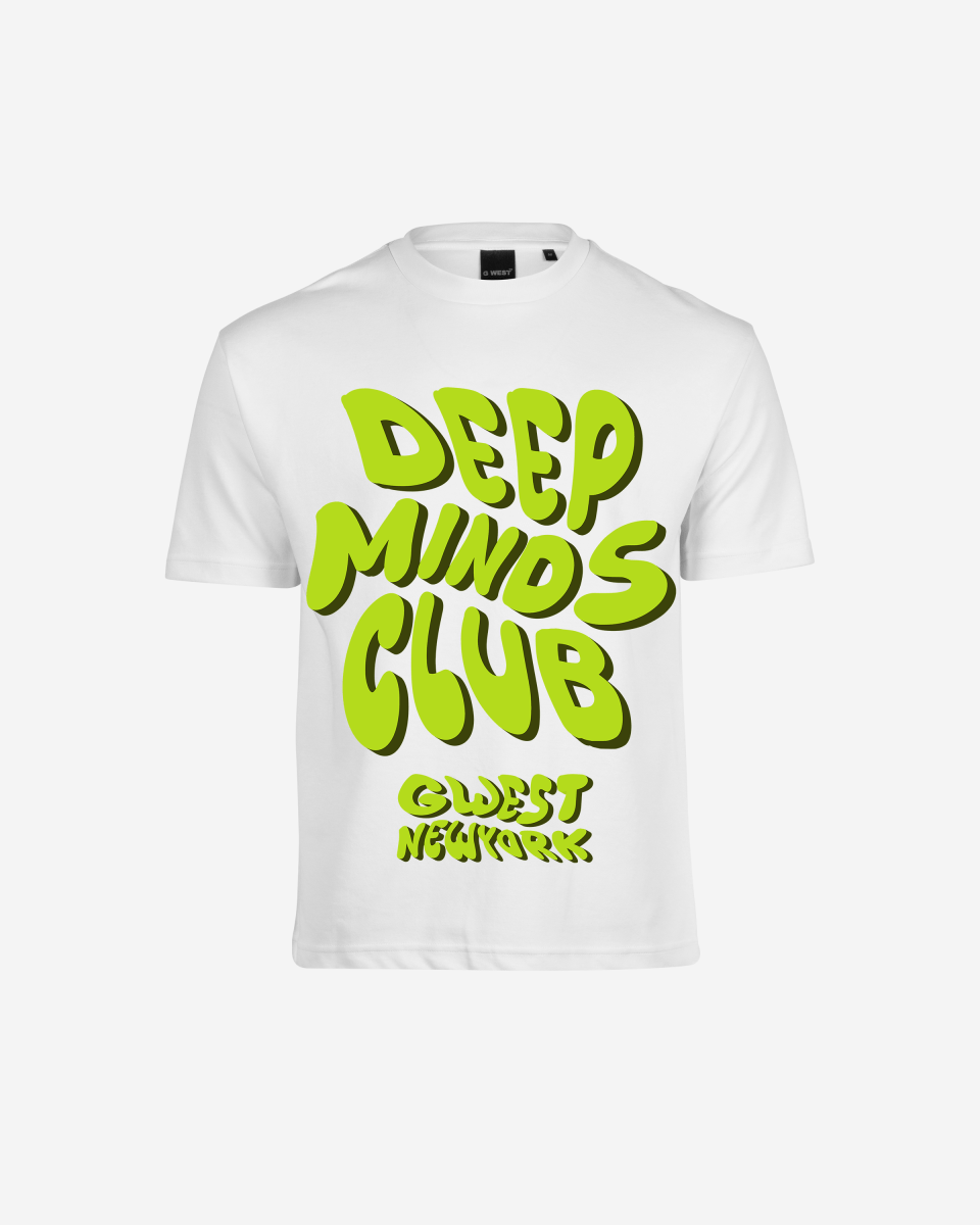 G West Deep Minds Club Oversized Tee - G West