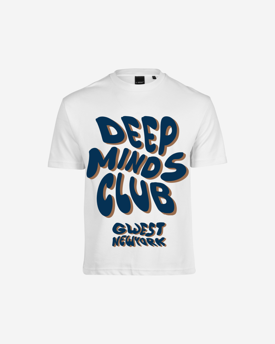 G West Deep Minds Club Oversized Tee - G West