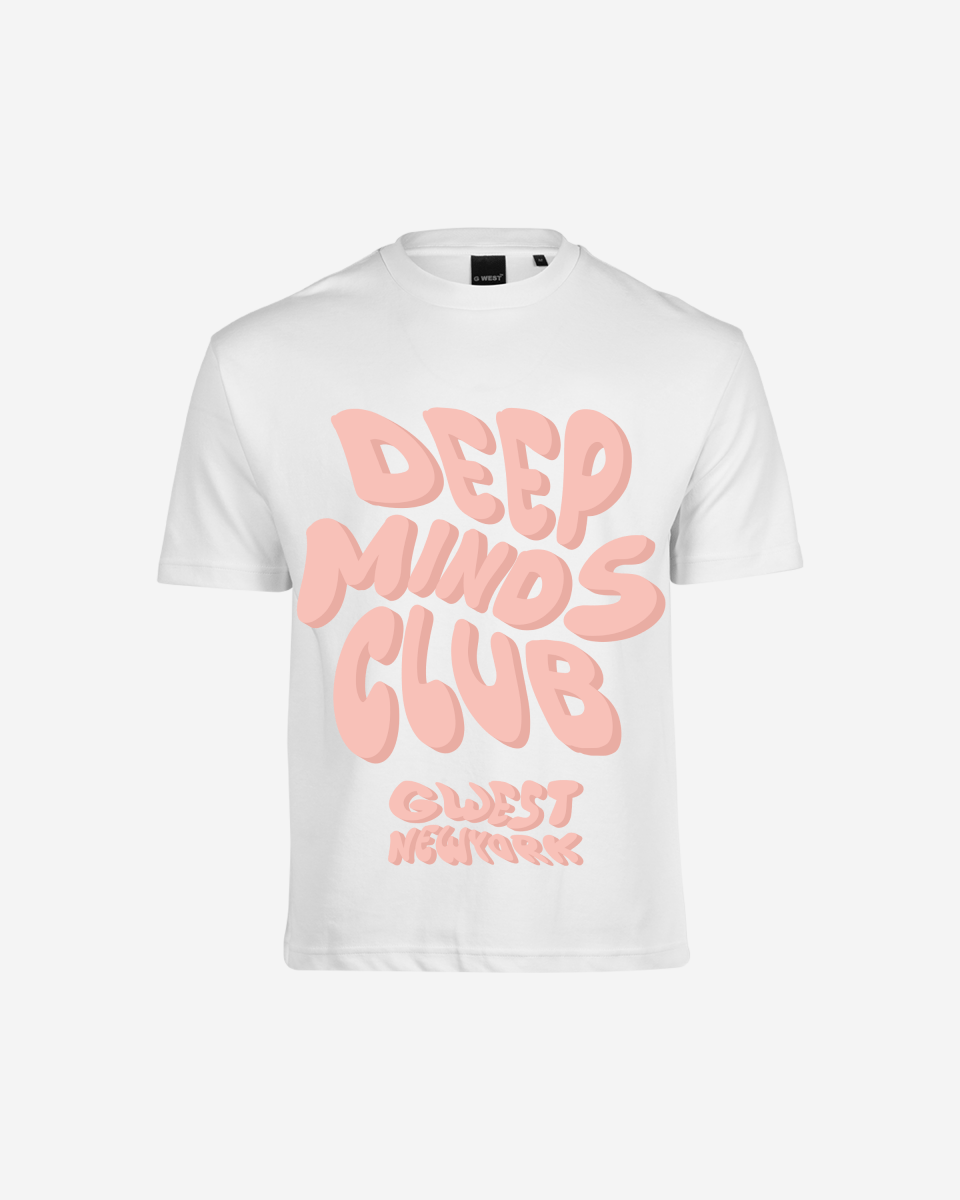 G West Deep Minds Club Oversized Tee - G West
