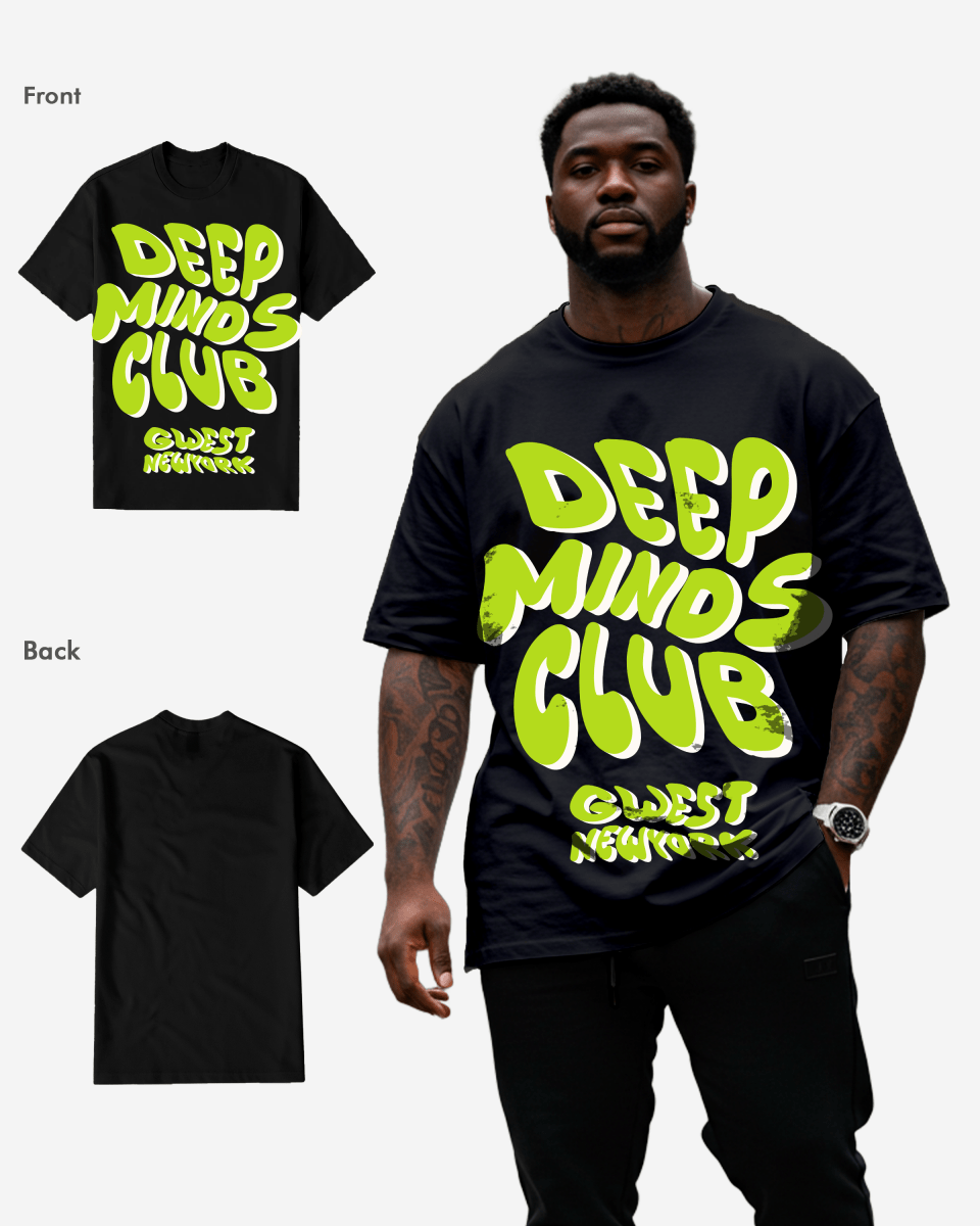 G WEST DEEP MINDS CLUB TEE Big and Tall - G West