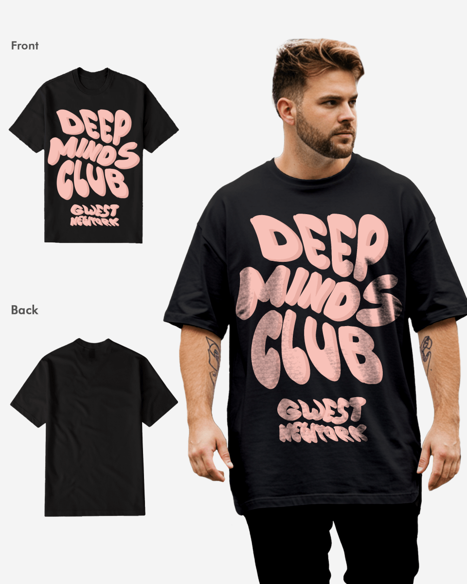 G WEST DEEP MINDS CLUB TEE Big and Tall - G West