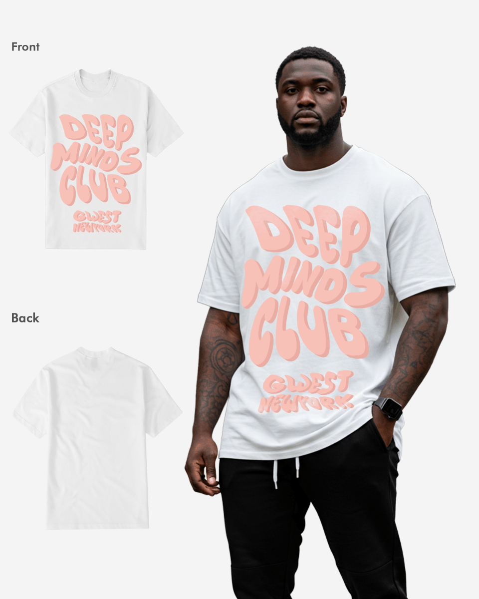 G WEST DEEP MINDS CLUB TEE Big and Tall - G West
